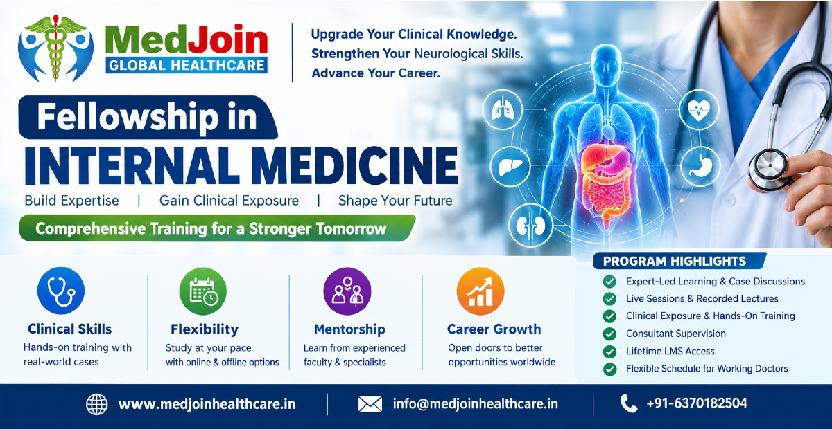 Fellowship in Internal Medicine: Career Scope, Benefits, and Future Opportunities for Doctors