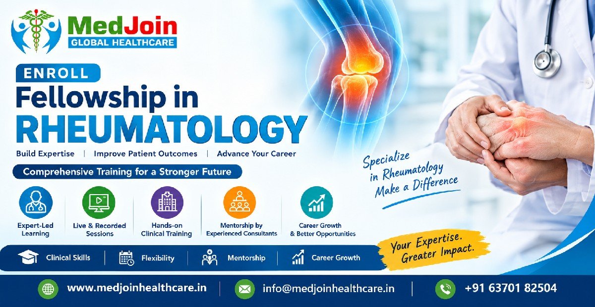 Fellowship in Rheumatology After MBBS: Career, Scope, Benefits, Eligibility & Future Opportunities