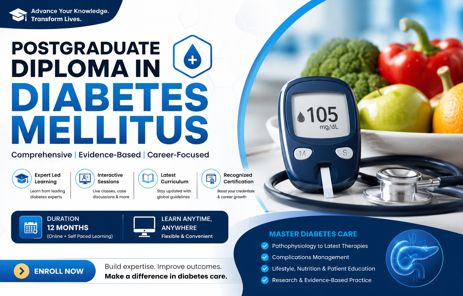 PG Diploma in Diabetes Mellitus